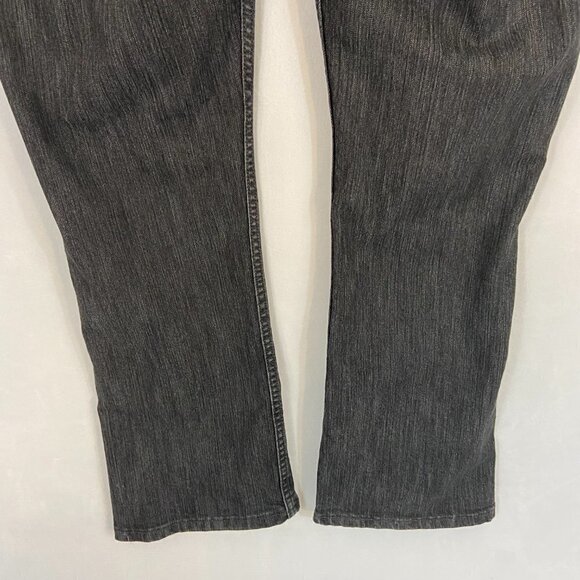 Riders Lee Bootcut Jeans Women's Size 12M (31 x 30) Charcoal Grey No Gap Waist - Picture 4 of 11
